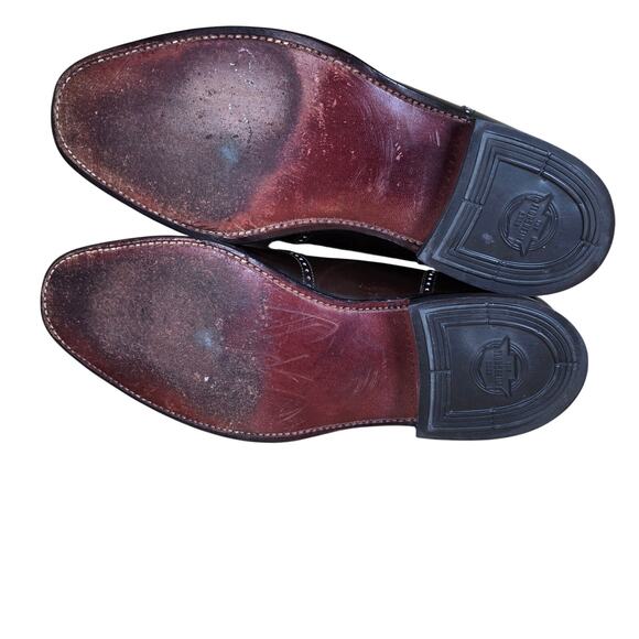 Florsheim Mens Imperial Wingtip 5 Nail Dress Shoes EUC Vintage Sz 10 3E main image 4